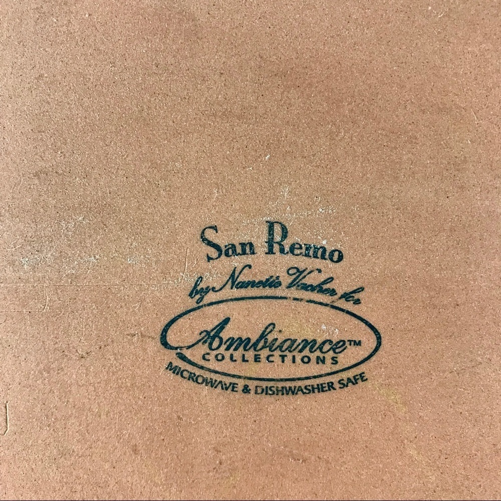San Remo Ambiance Collections Hand Painted Ceramic Handled Cheeseboard - Picture 7 of 7